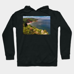 Oddicombe Beach Babbacombe Bay Devon Hoodie